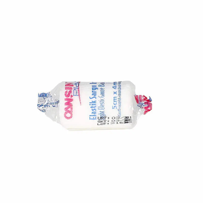 Cansin Plast Light Elastic Gauze Bandage 5cm X 4m
