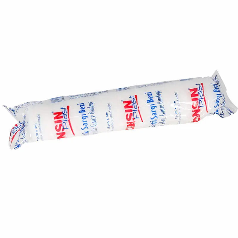 Cansin Plast Light Elastic Gauze Bandage 15cm X 4m