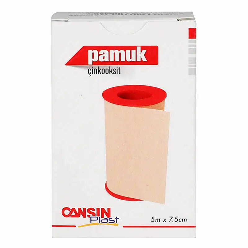 Cansin Plast Cotton Plaster 5m X 7.5cm 137