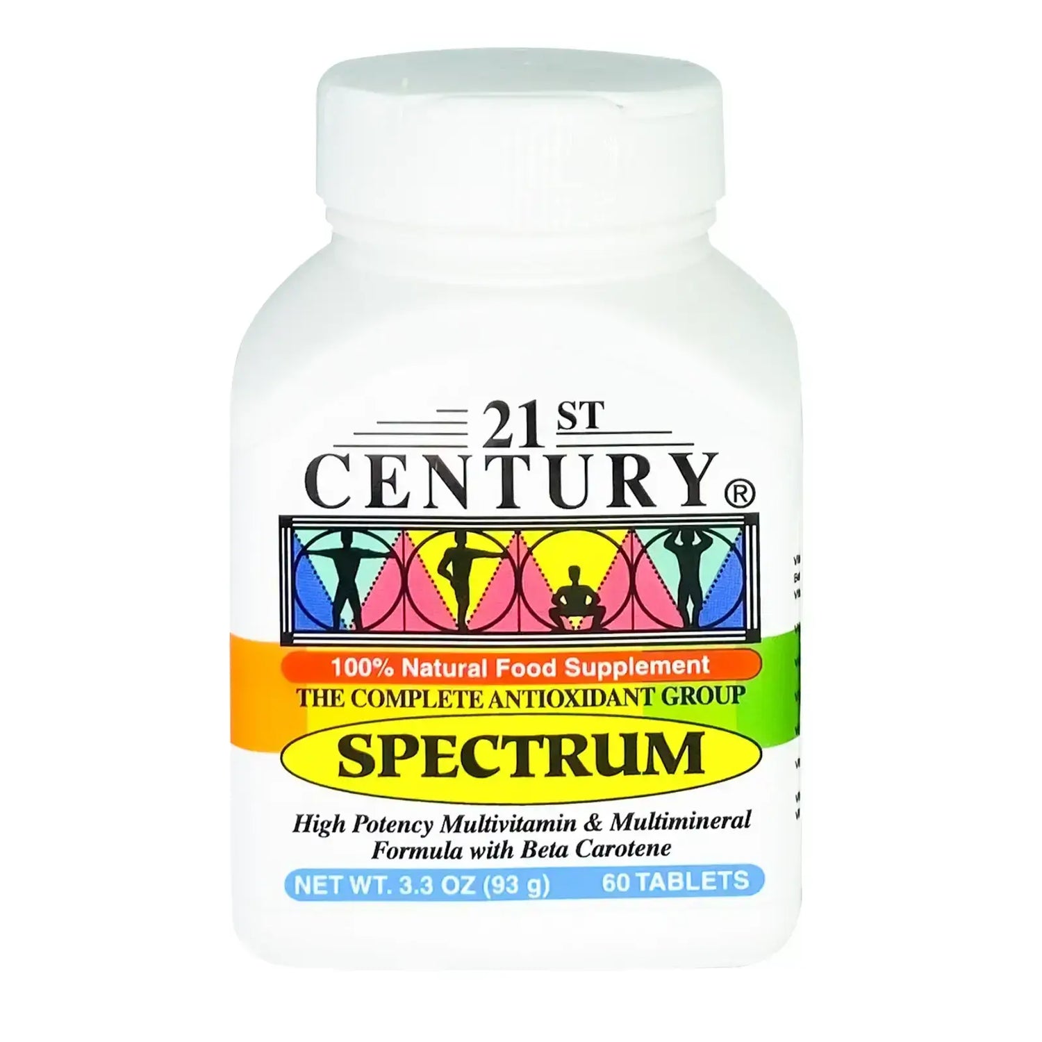21St Century Spectrum Tabs 60'S For overall health