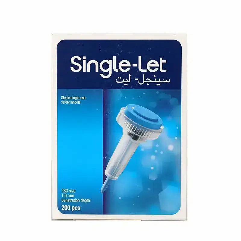 Single Let Sterile Single Use Safety Lancets 200 Pcs – Yalladeal