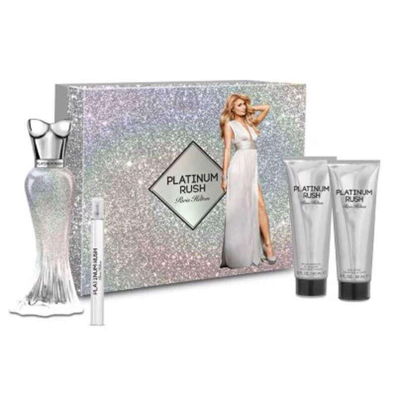 Paris Hilton PLATINUM RUSH WOMAN GIFT SET