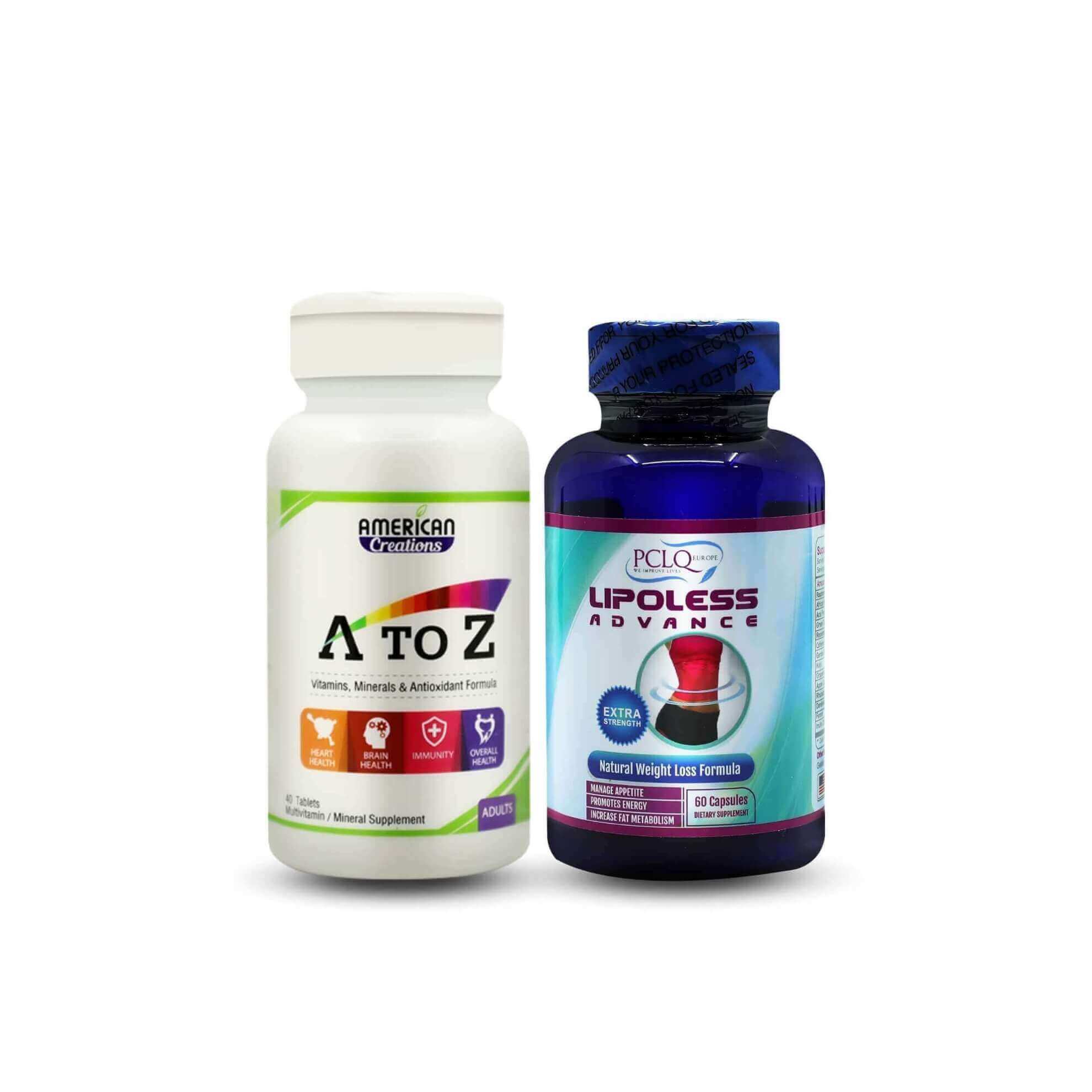 Lipoless Advance Capsules+ A to Z – Yalladeal