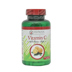 Human Essentials Vitamin C 1000 mg With Rose Hips Tabs 100'S