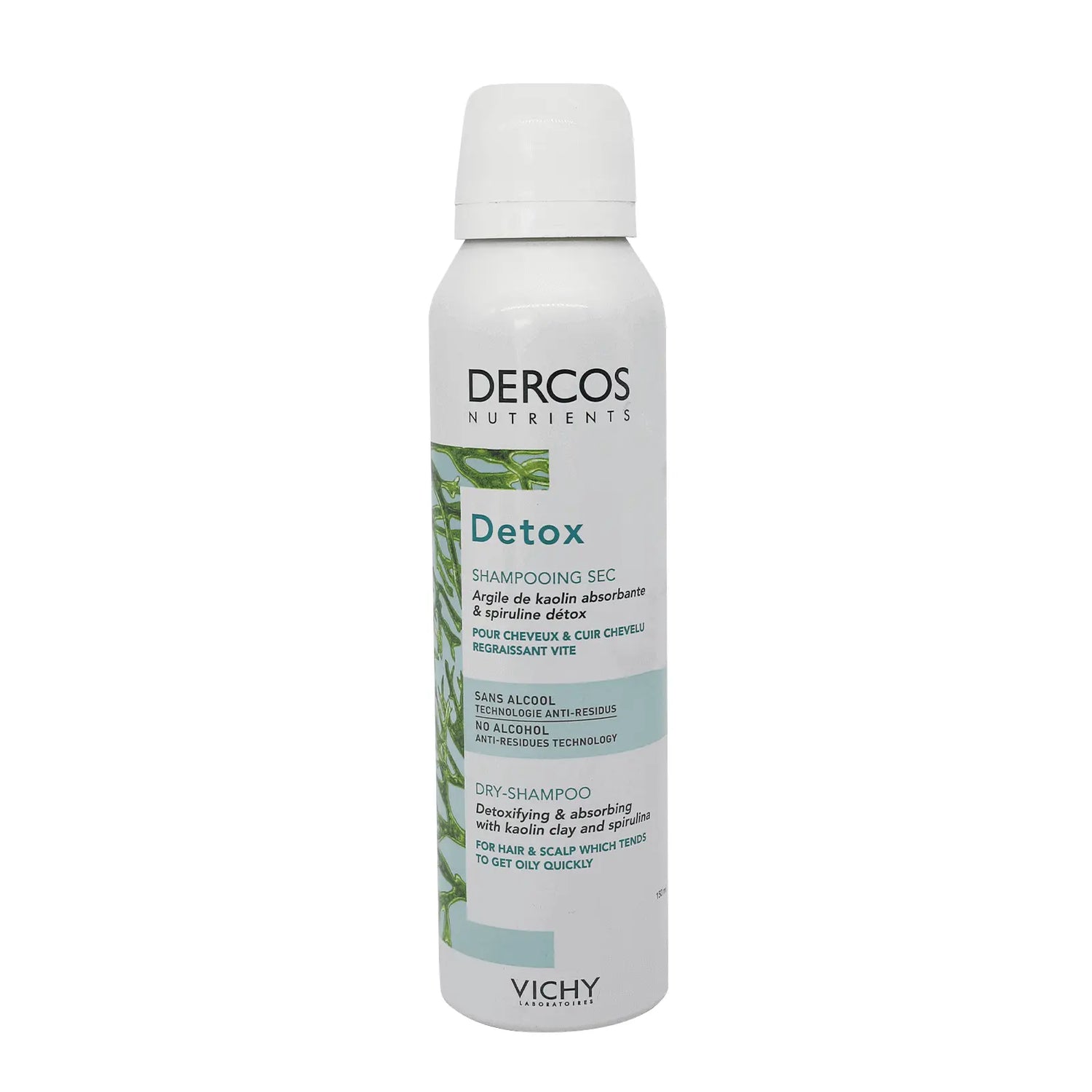 Vichy Dercos Nutrients Detox Dry Shampoo SEC 150 mL to strength the hair