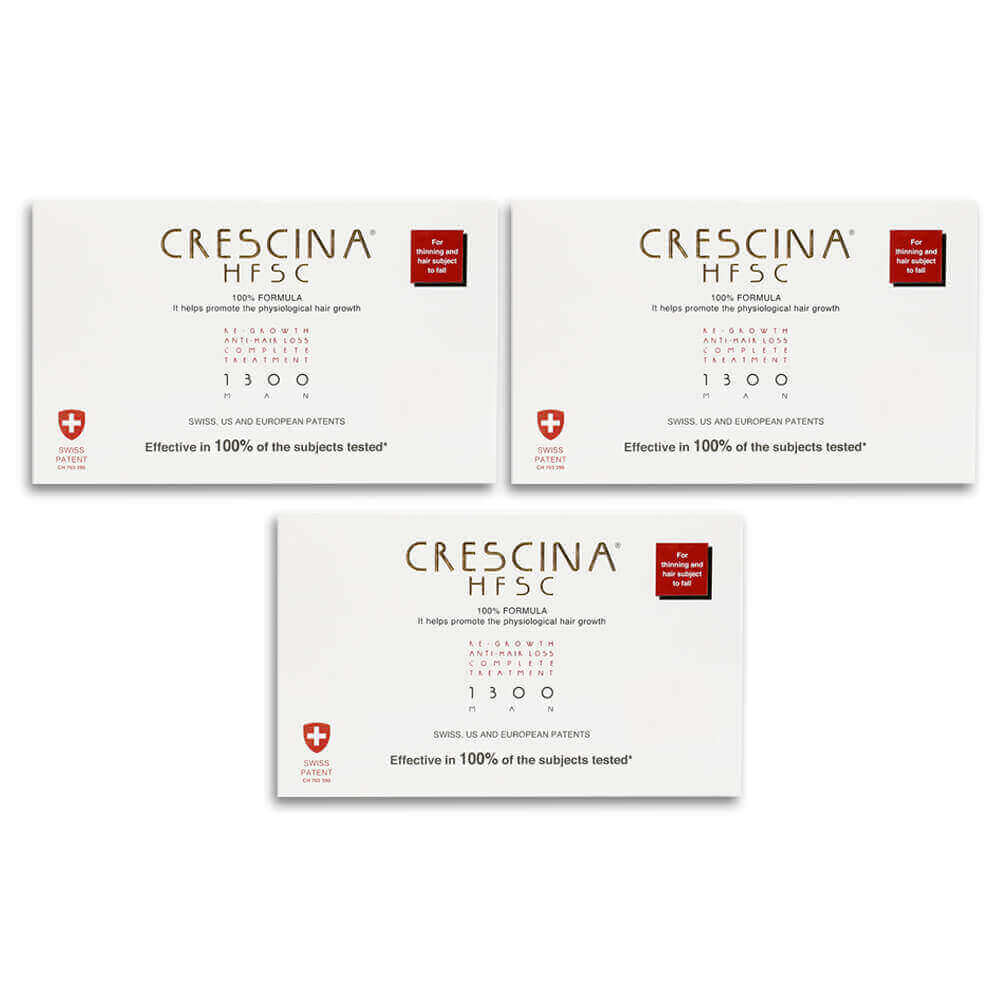 Triple Package - crescina HFSC 100% 1300 Man TC 10+10 FL
