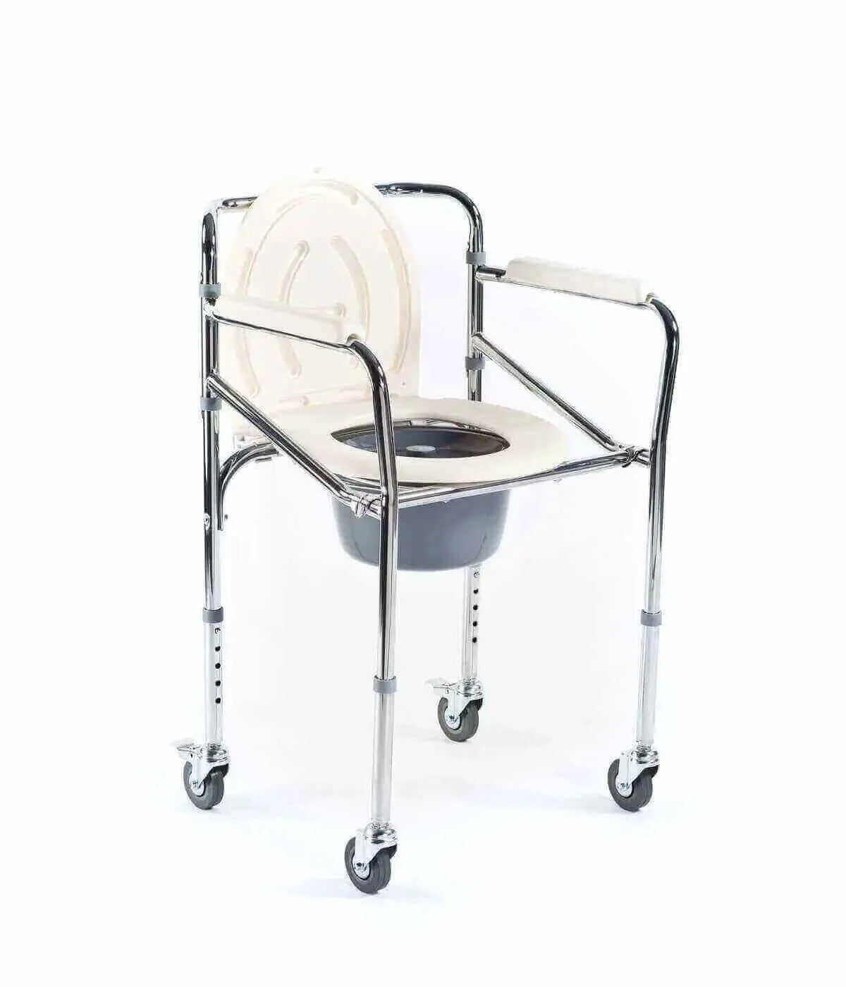 Commode Folding With Wheel FS696