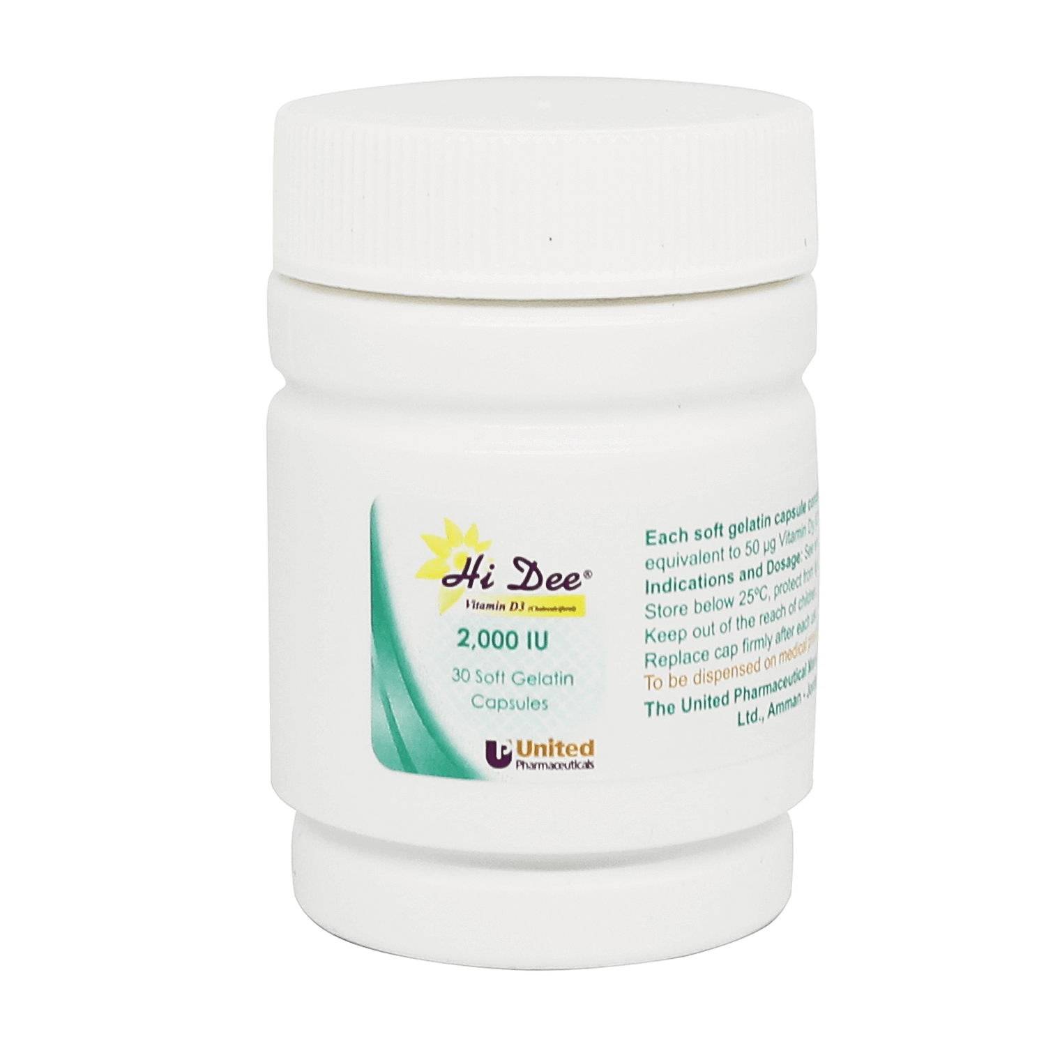 Hi Dee 2000 IU Caps 30'S for bones and immunity