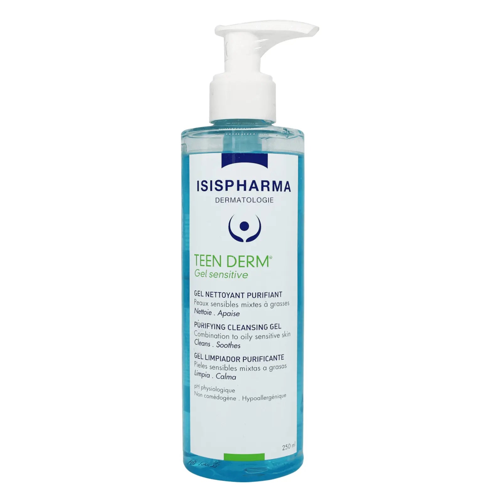 Isis Teen Derm Sensitive Gel 250 mL Isistsg for exfoliating