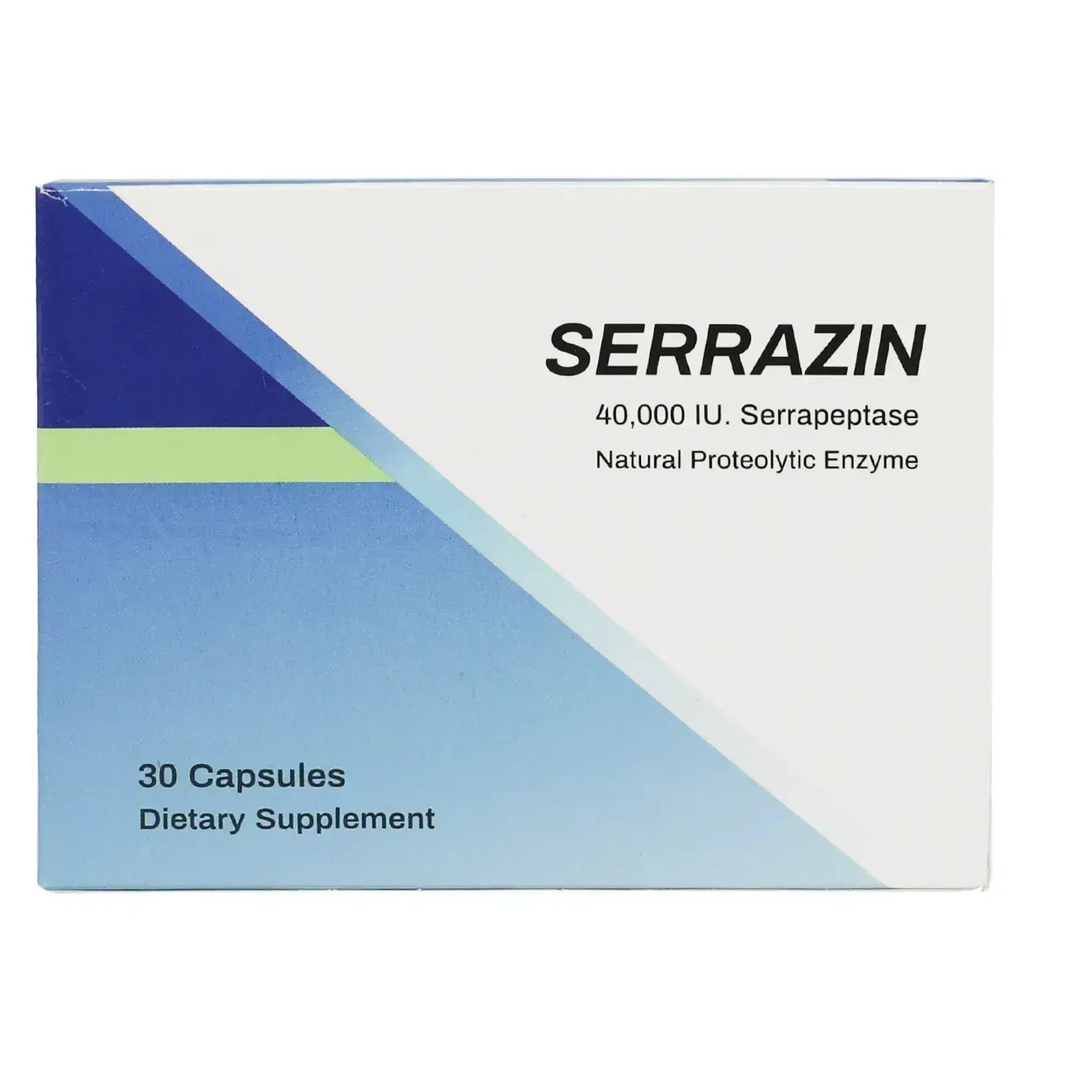 SERRAZIN 40,000 IU 30 CAPSULES