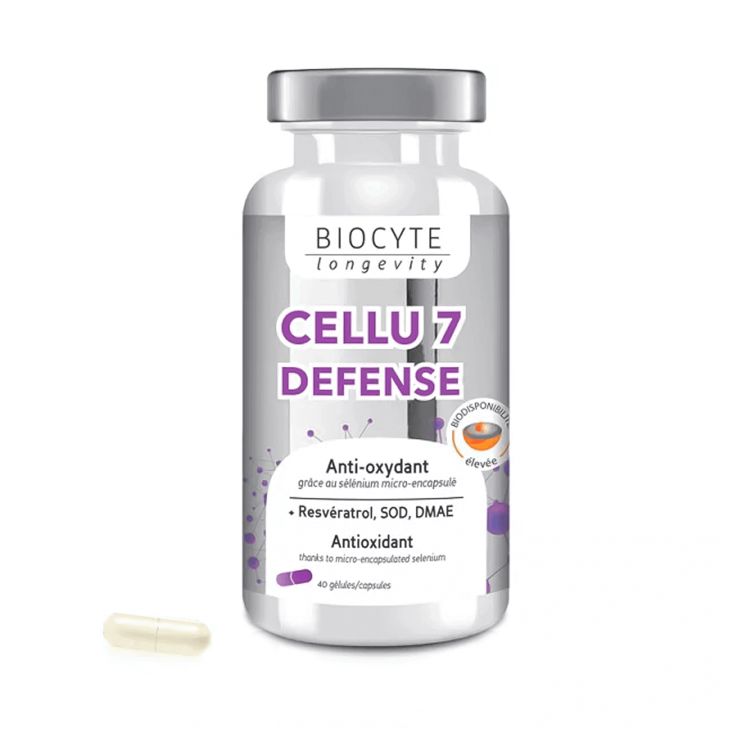 Biocyte Resveratrol Forte Caps 40'S dietary supplement