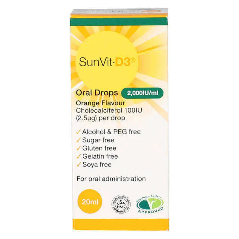 SunVit-D3 2000 IU/ml Drops 20 ml