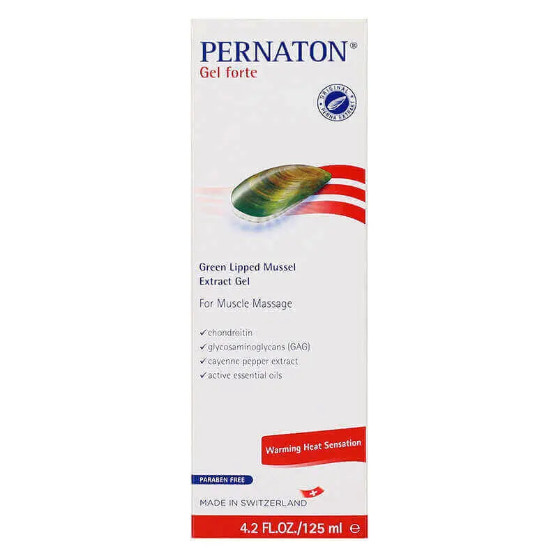 Pernaton Gel Forte For Muscle Massage Warming Heat 125 ml