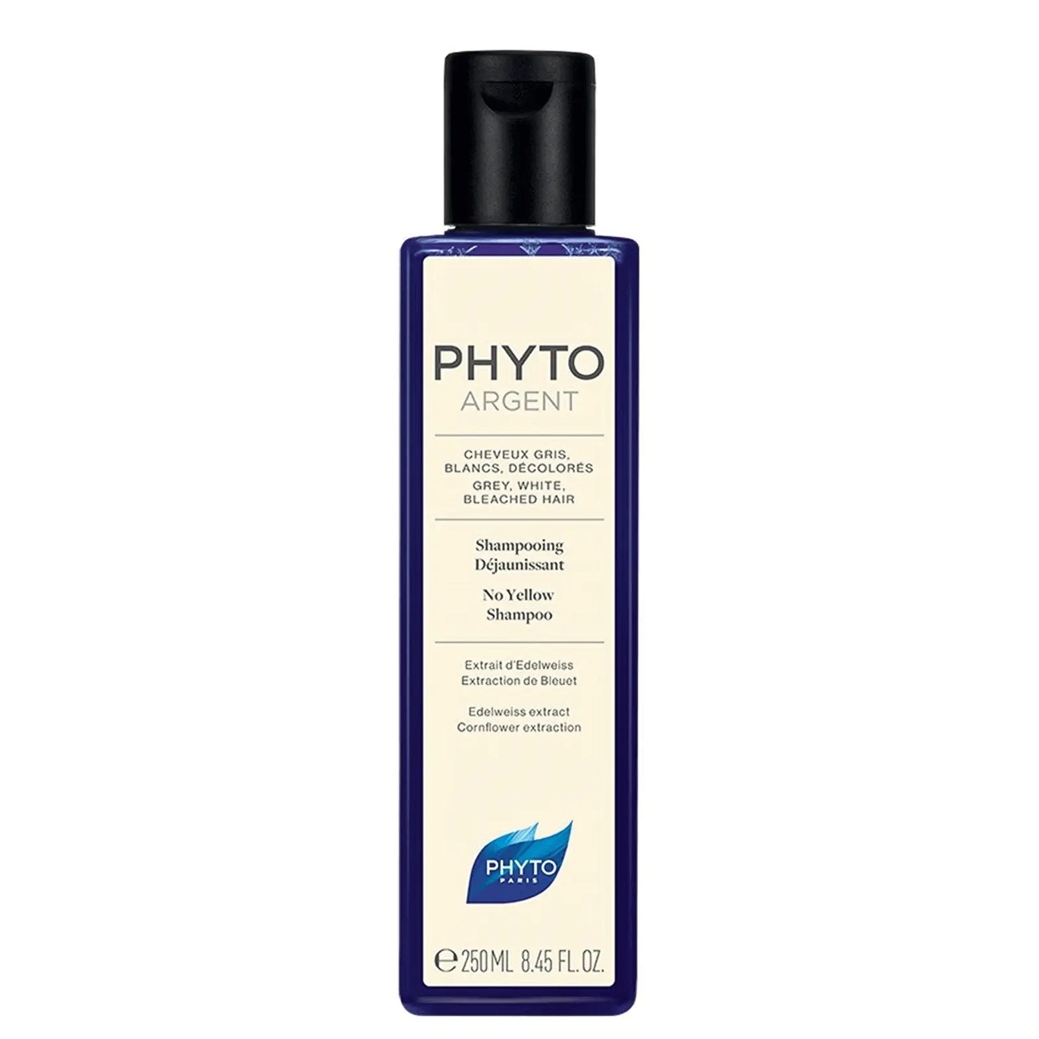 Phyto Phytoargent Shampoo 250 mL 0420 enhances grey hair