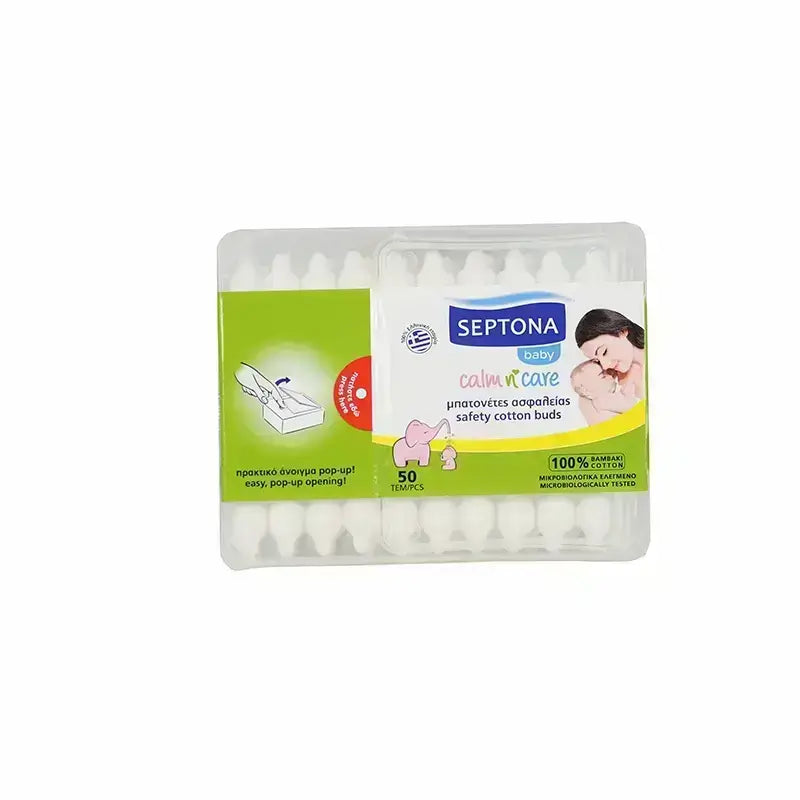 Septona Baby Safety Cotton Buds 50 Pcs