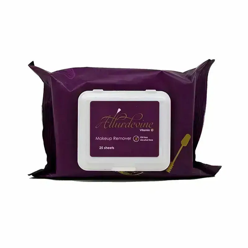 مناديل مزيل مكياج Allurdevine عدد 25 قطعة