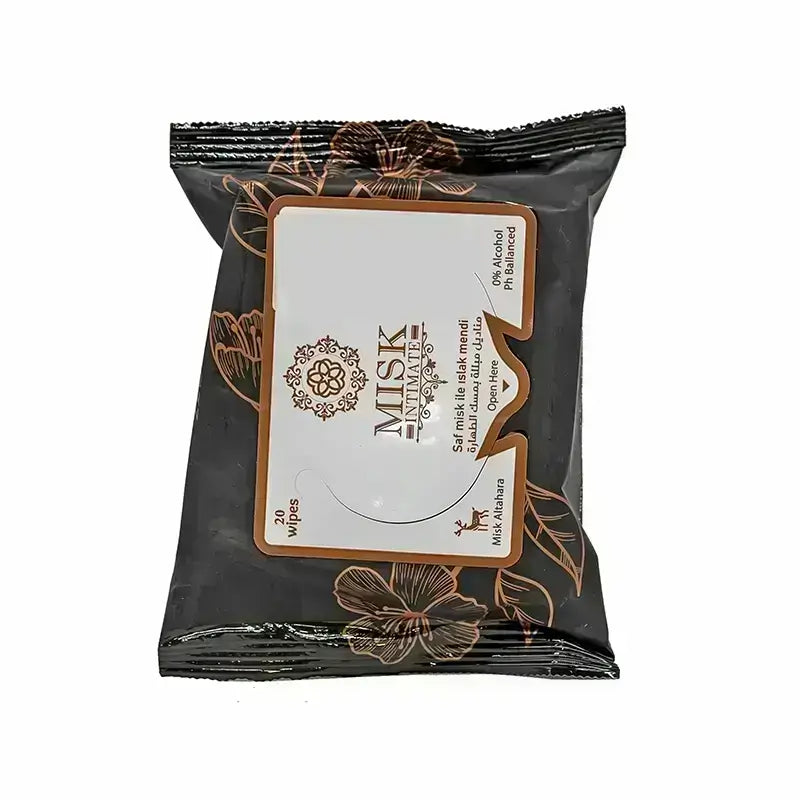 مناديل مسك الطهارة الحميمة 20 قطعة