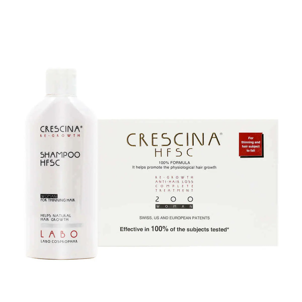 Crescina HFSC 100% 200 Woman TC 10+10 + Shampoo