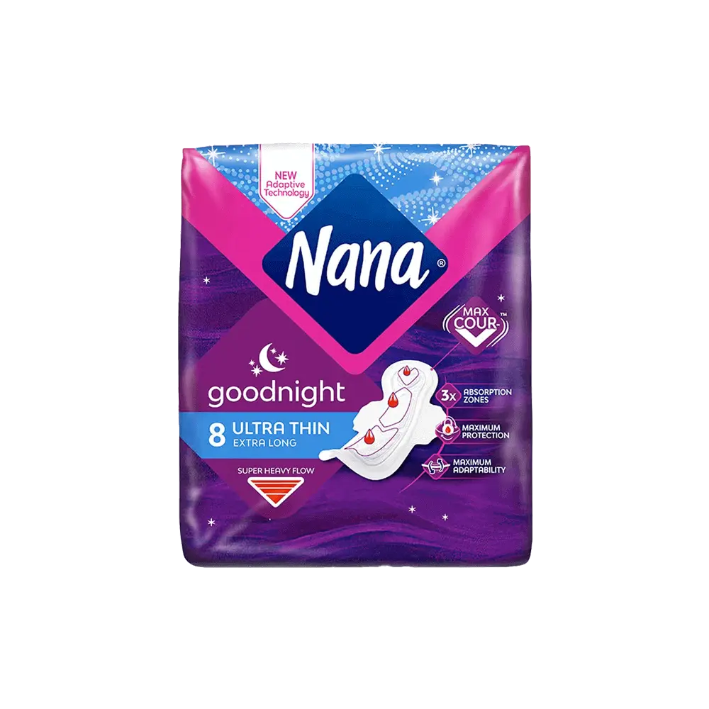 Nana Good Night Ultra Thin Extra Long 8 Pcs