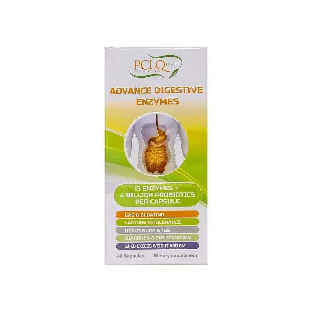 PCLQ Advance Digestive Enzymes 40 Caps