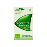 Nicorette 2 mg Freshmint Gum 30 Pcs