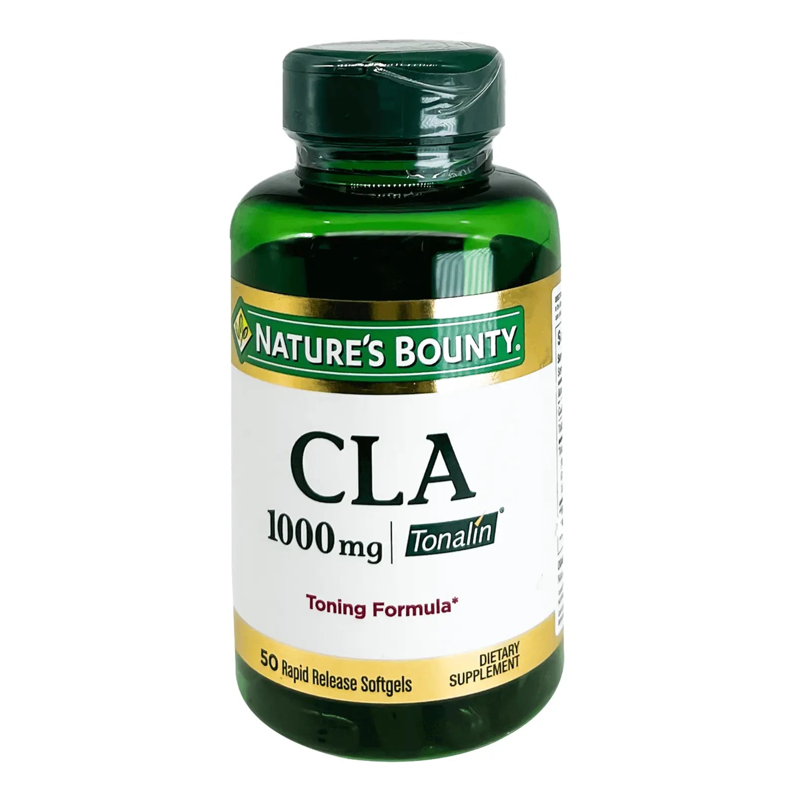 Natures Bounty CLA Tonalin 1000 mg Softgels 50'S  For weight loss 