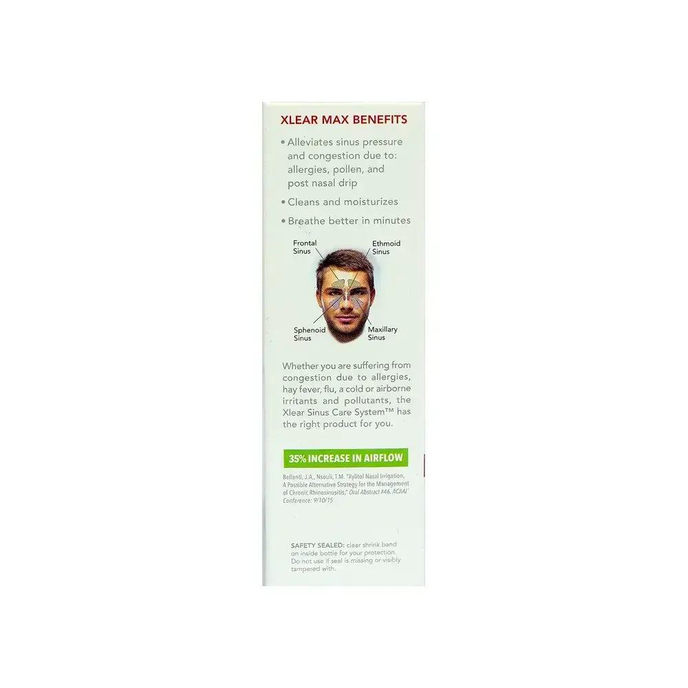 Xlear Xylitol Max Nasal Spray 45 ml