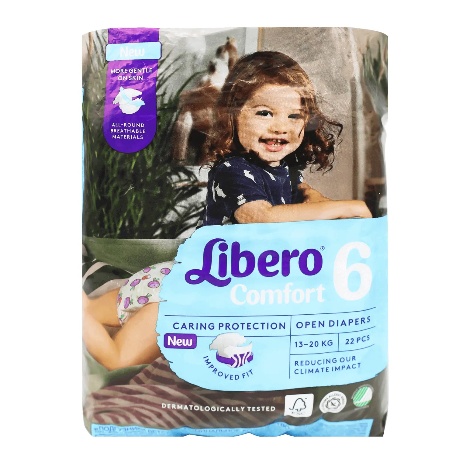 Libero Comfort 6 Junior 13-20 Kg 22'S