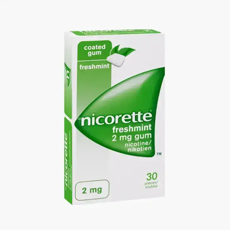 Nicorette Freshmint 2Mg30 Gum  stop smoking