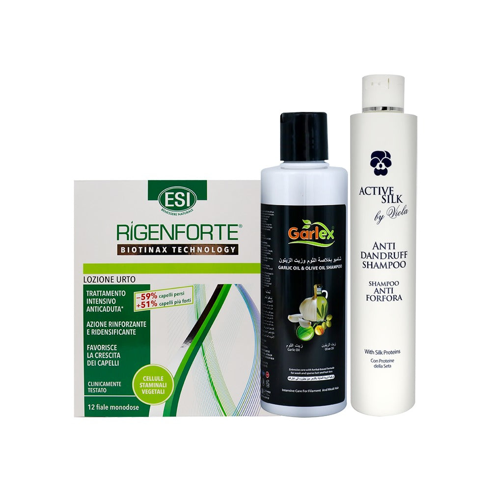 مجموعة العناية بتساقط الشعر