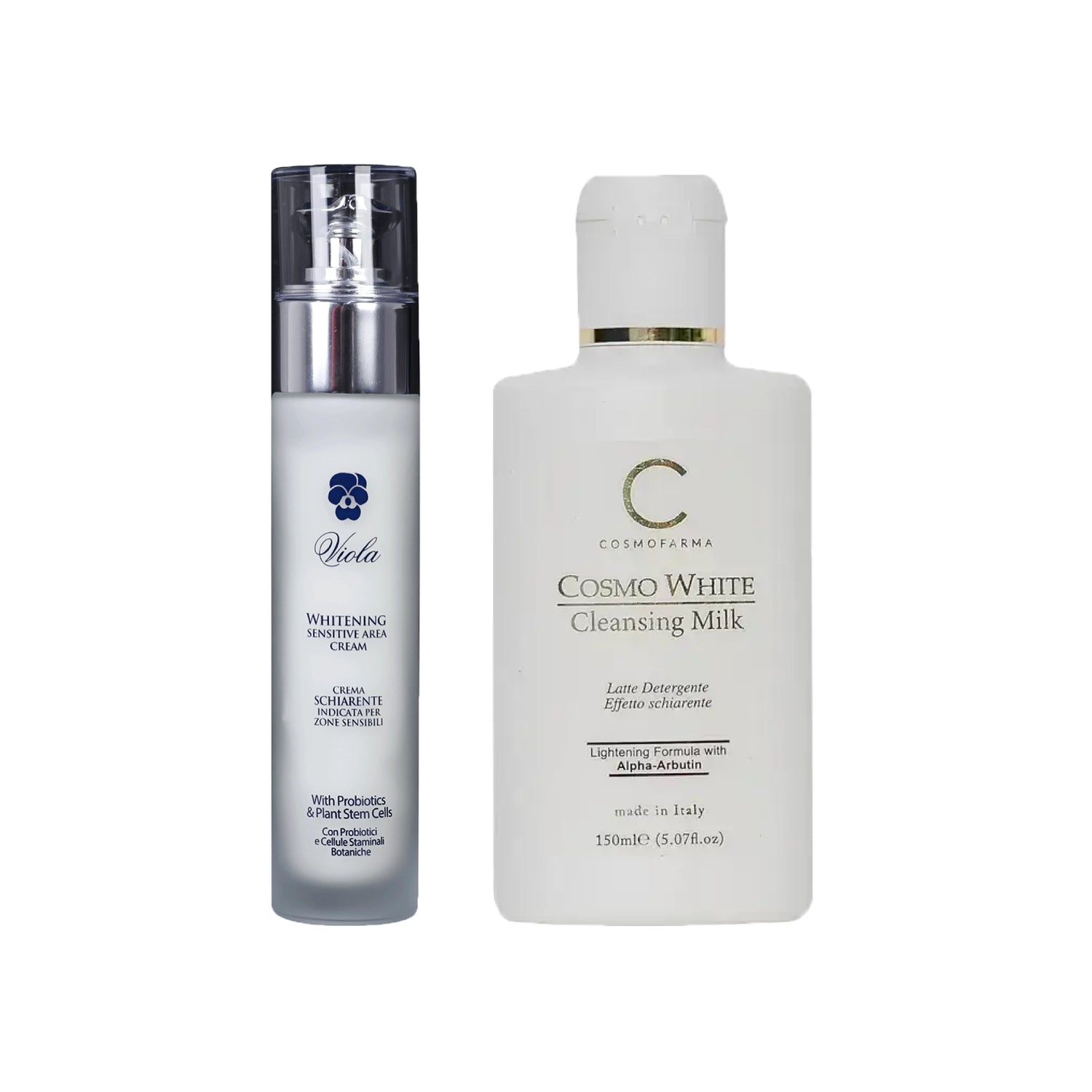 Offer Package Viola Whitening Sensitive Area + Cosmo White Cleansing Milk