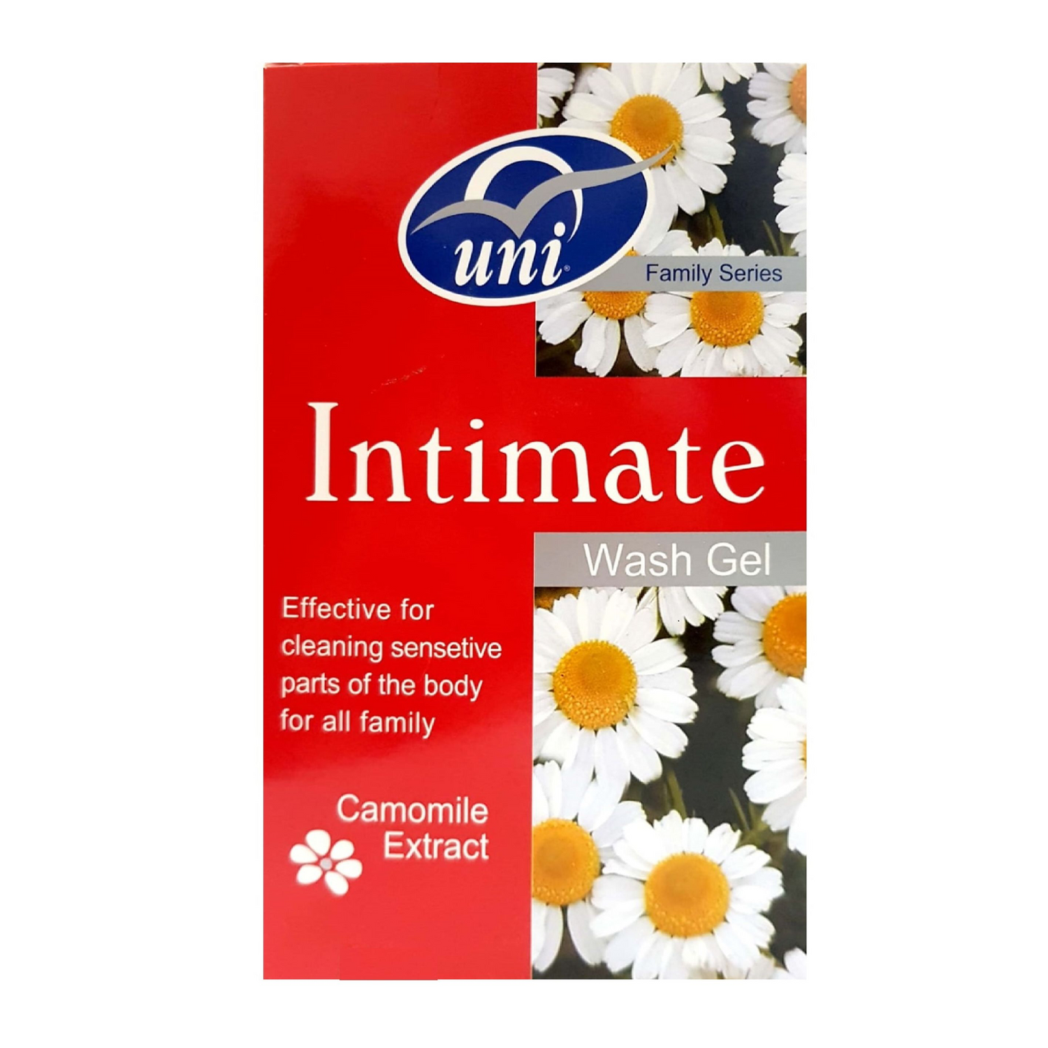 Uni Intimate Wash Gel with Chamomile 250ml + 250 ml Free