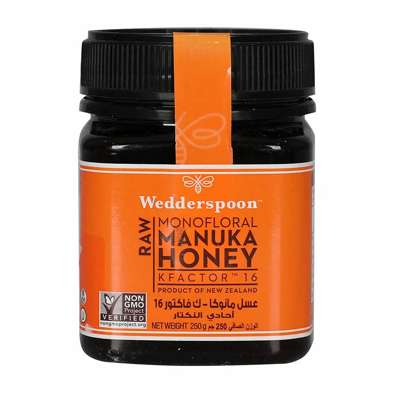 Wedderspoon Manuka Honey K-Factor 16 - 250 g