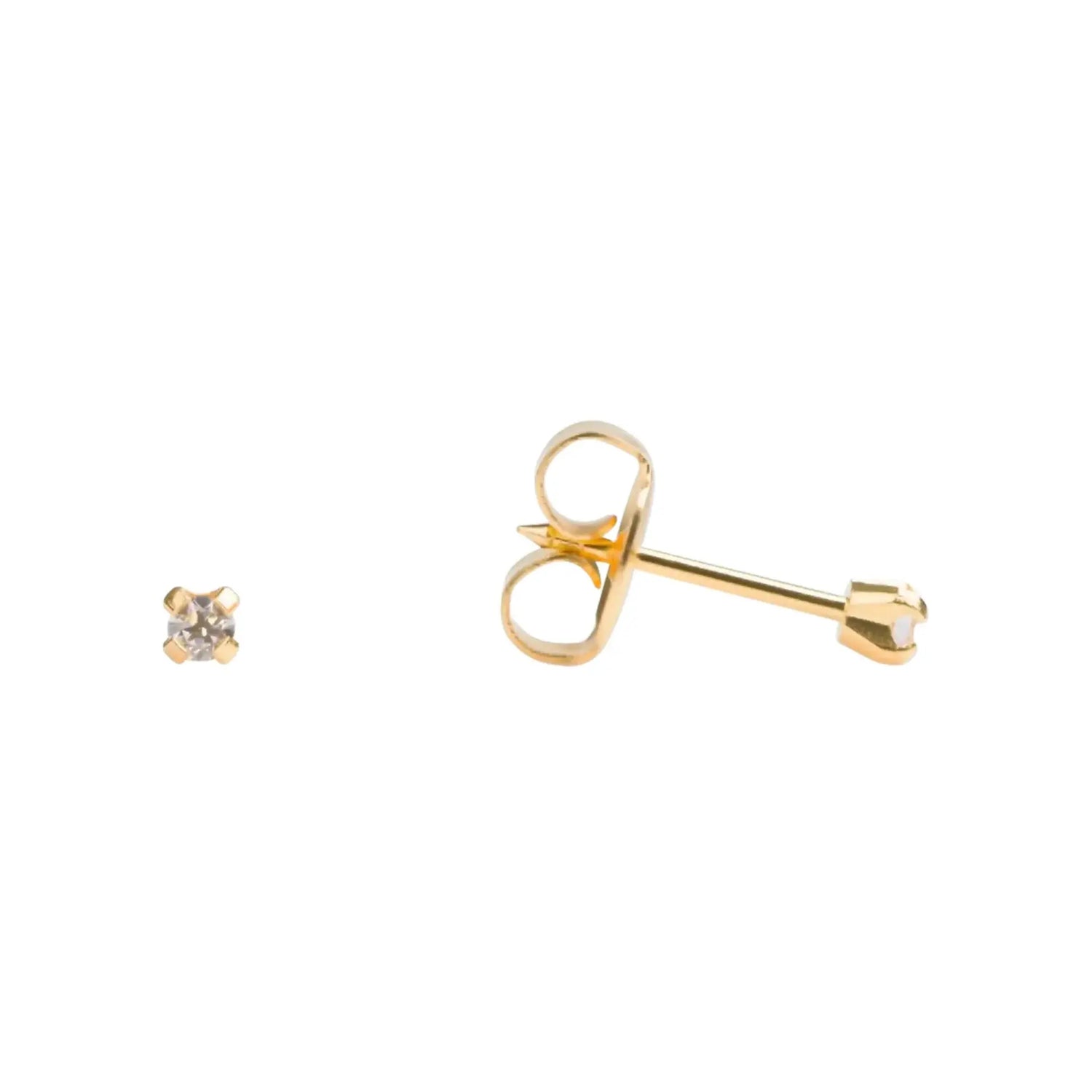 Studex Mini Bezel April Crystal G/P PR-M204Y-STX