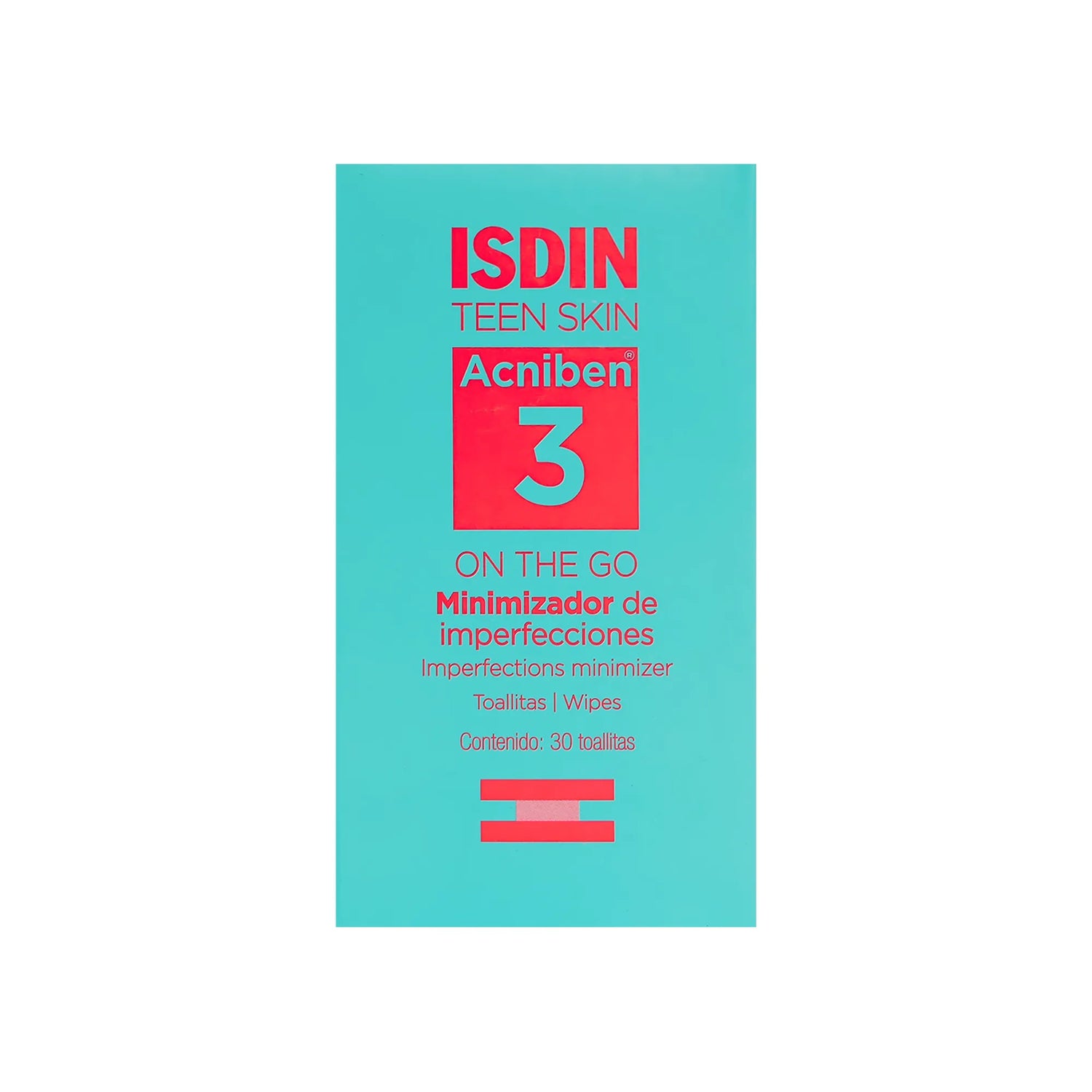 Isdin Teen Skin Acniben Imperfections Minimizer Wipes 30 Pcs