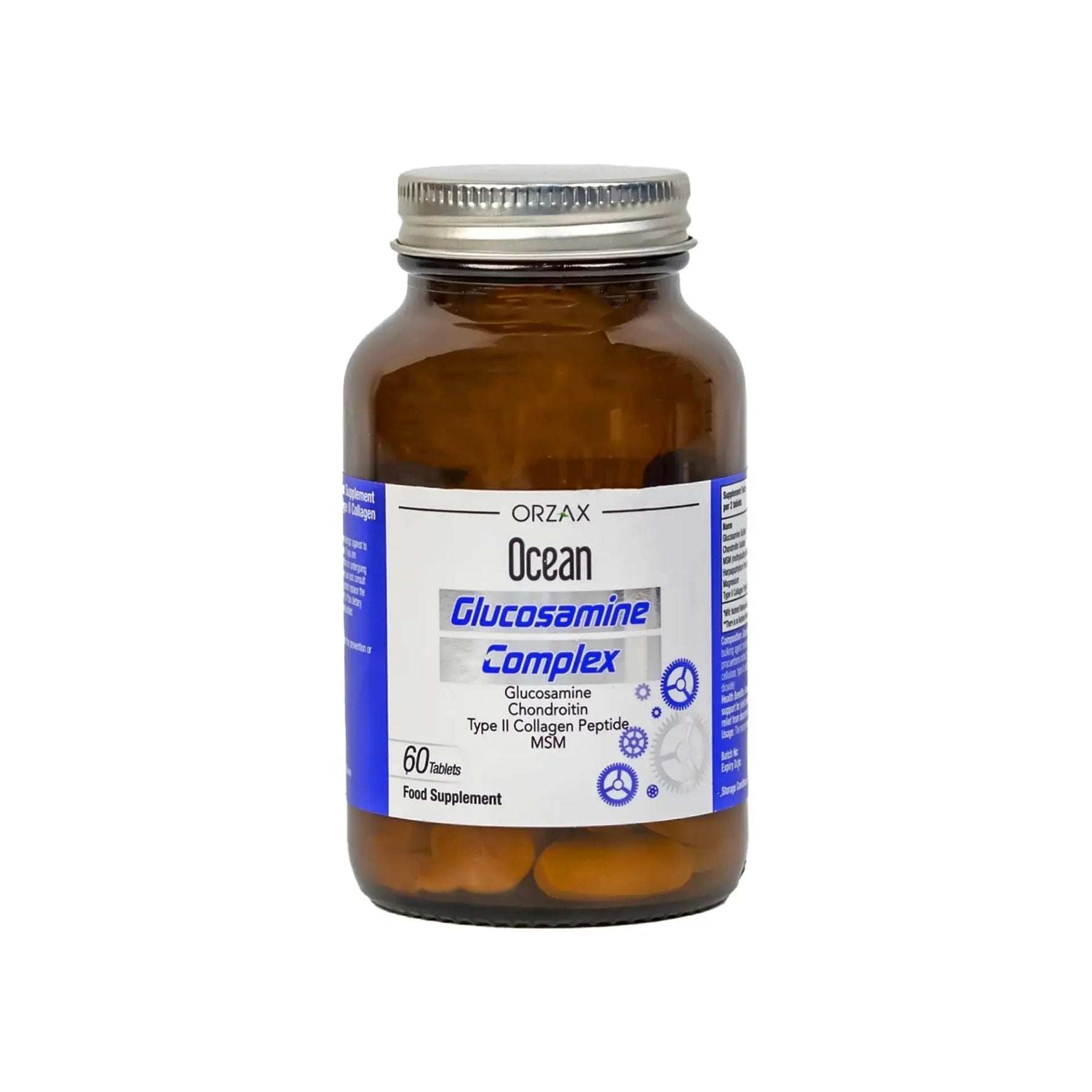 Orzax Ocean Glucosamine Complex 60 Tablets