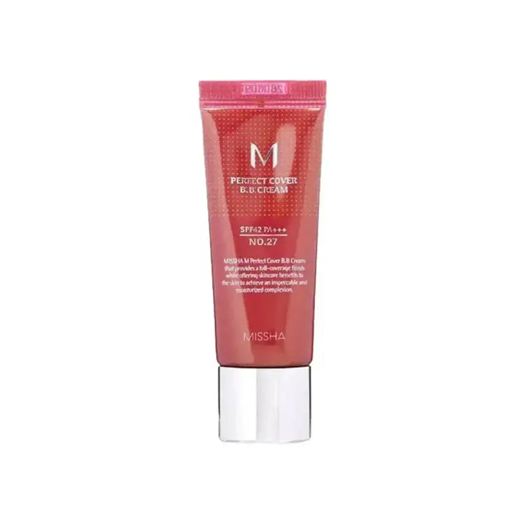 MISSHA M PERFECT COVER BB CREAM SPF42(20ML)_[NO.27] Honey beige