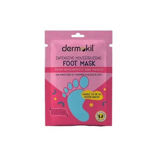 Dermokil Intensive Moisturizing Foot Mask 30Ml One Pair