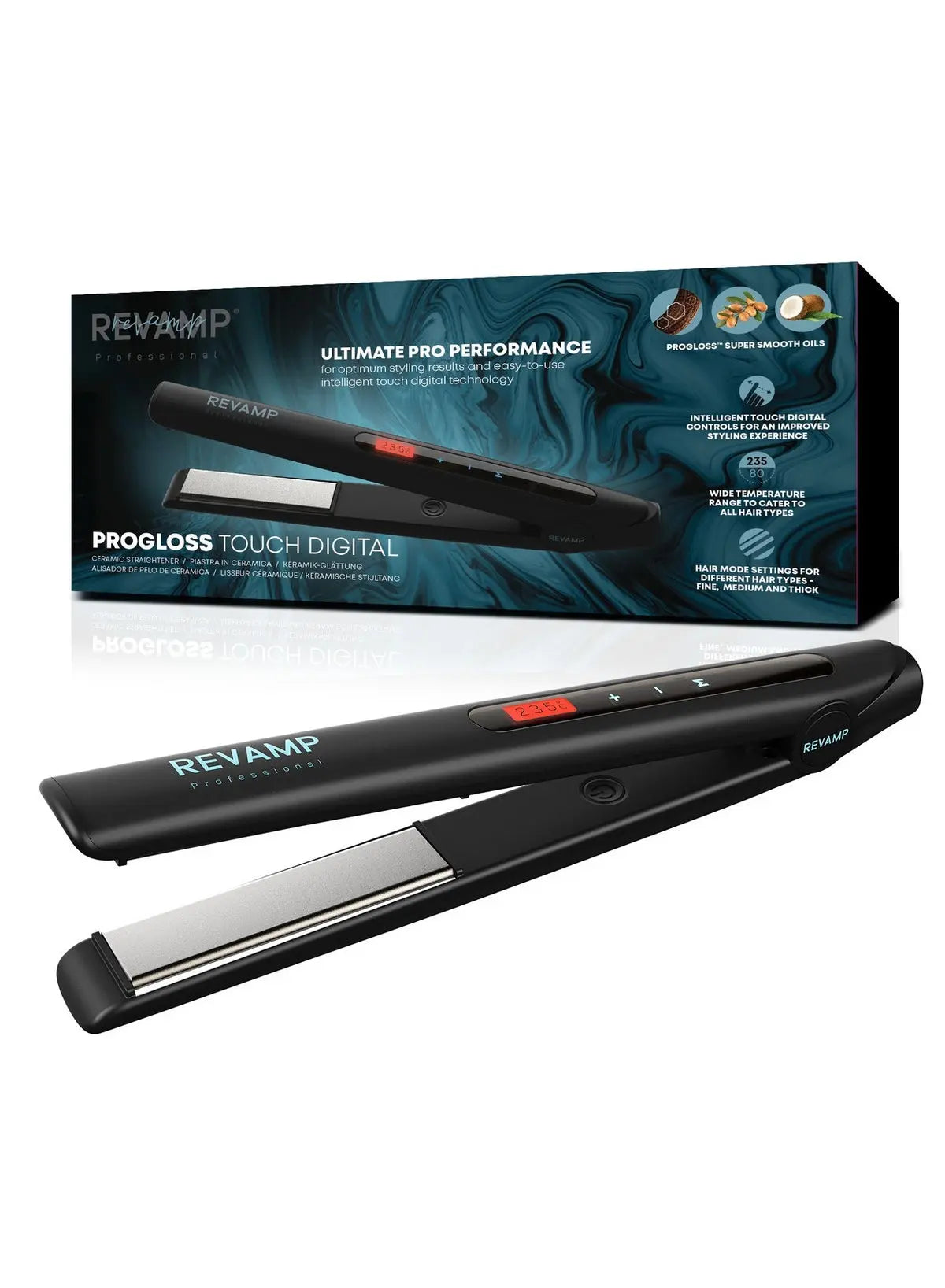 Revamp - Progloss Touch Digital - Straightener