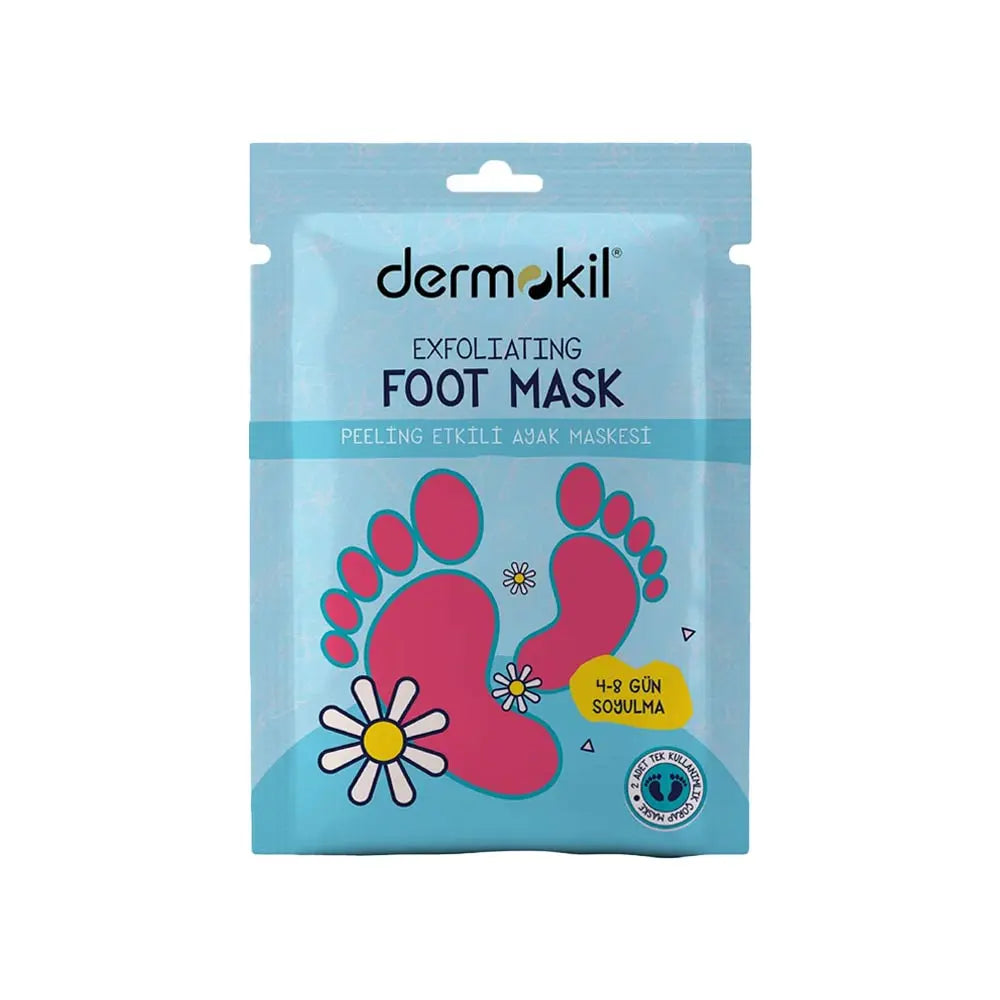 Dermokil Exfoliating Moisturizing Foot Mask 30Ml One Pair