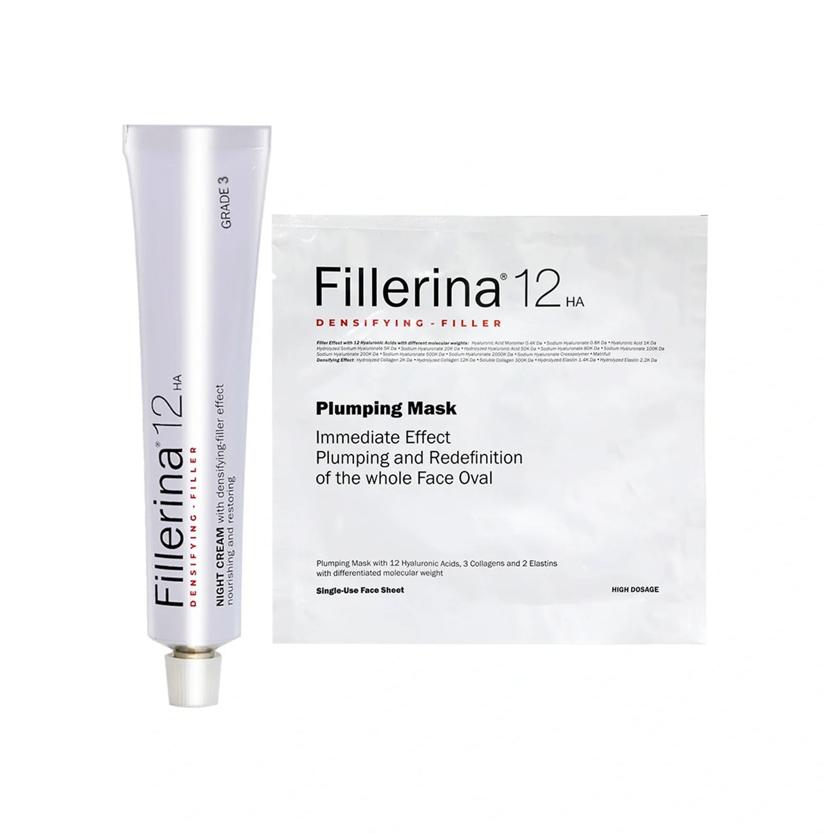 Fillerina Intensive Night Radiance & Plumping Pack