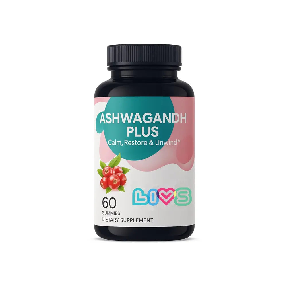 Livs Ashwagandha Plus 60 Gummies

