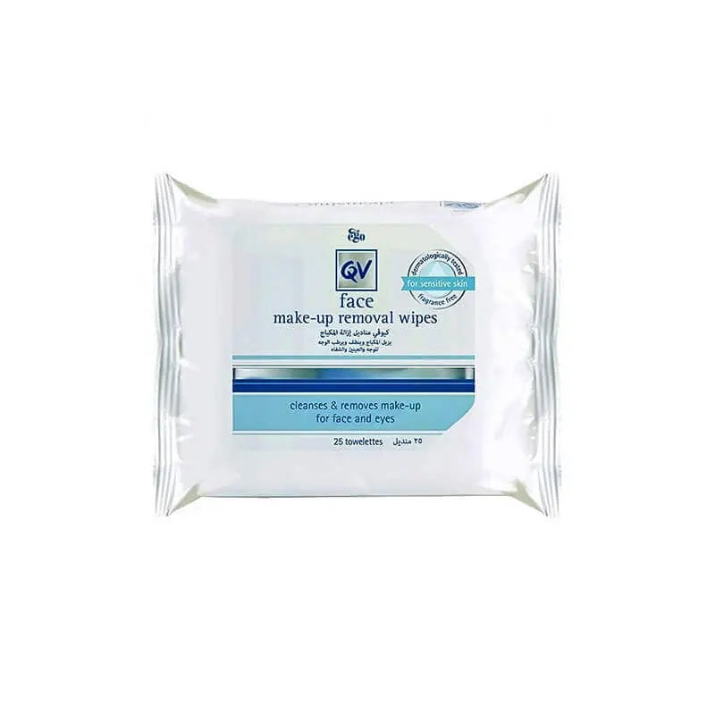 Qv Face Make Up Removal Wipes 25"S