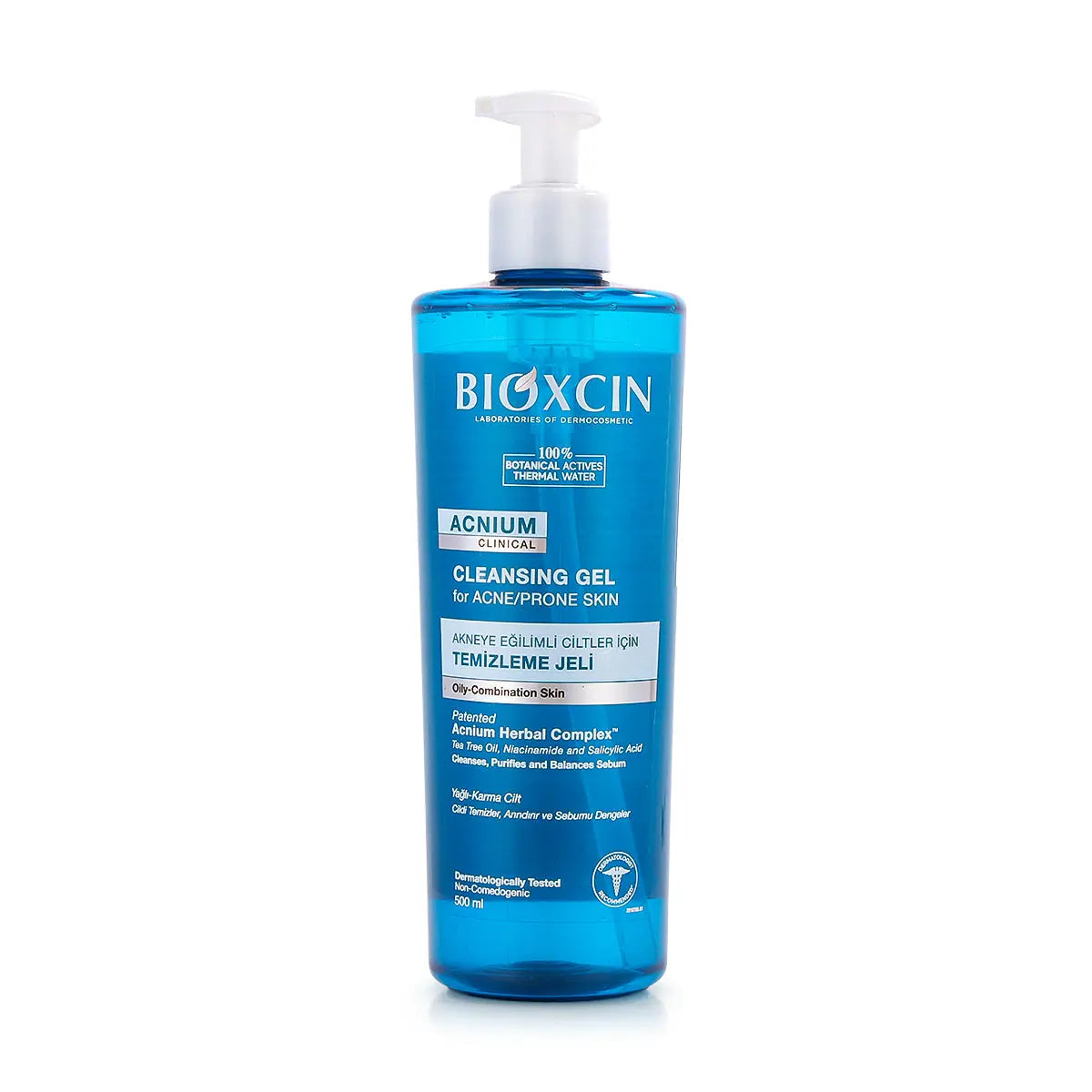 Bioxcin Acnium Cleansing Gel For Oily Combination Skin 500Ml