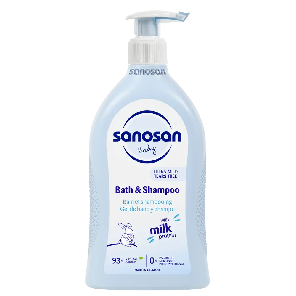Sanosan Baby Bath & Shampoo 500Ml