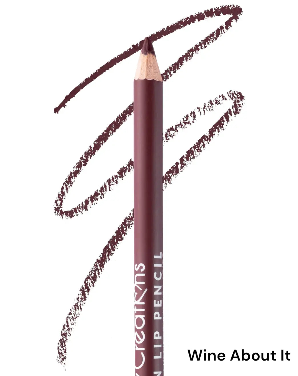 Beauty Creations Wooden Lip Pencil - Wine About It