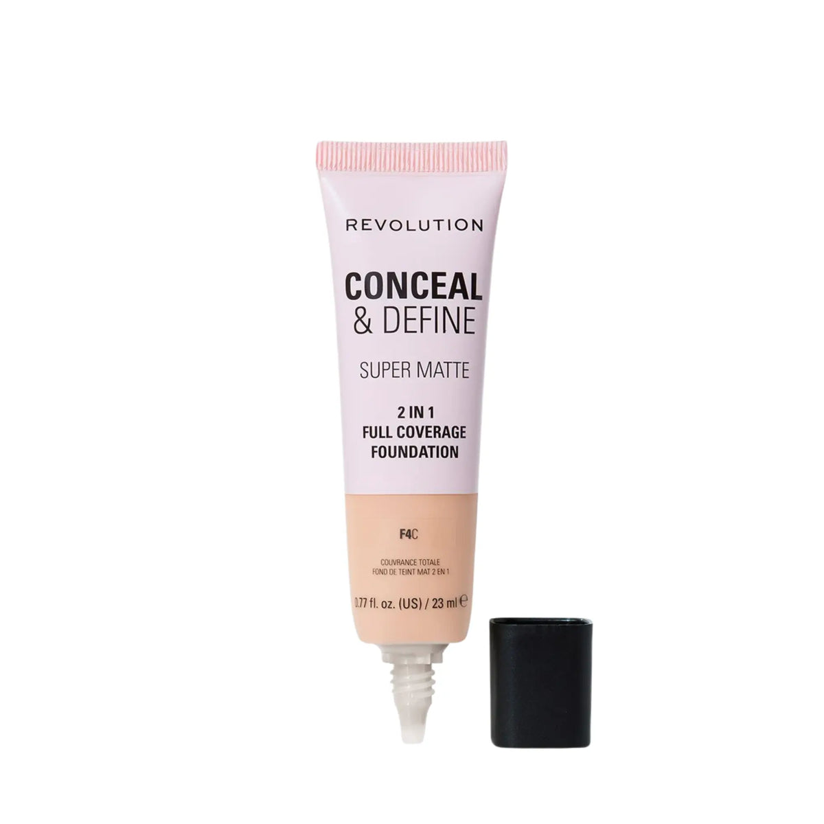 Revolution Conceal & Define Full Cover Tube Foundation F4C [101097]