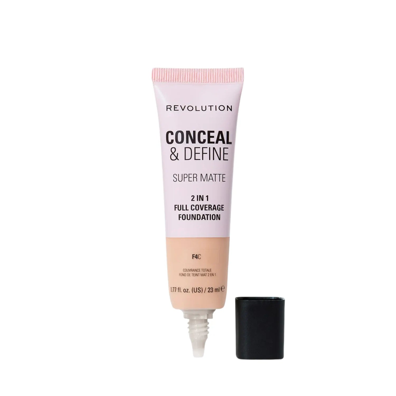Revolution Conceal & Define Full Cover Tube Foundation F4C [101097]