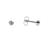 Studex Regular Bezel April Crystal S/S PR-R204W-STX