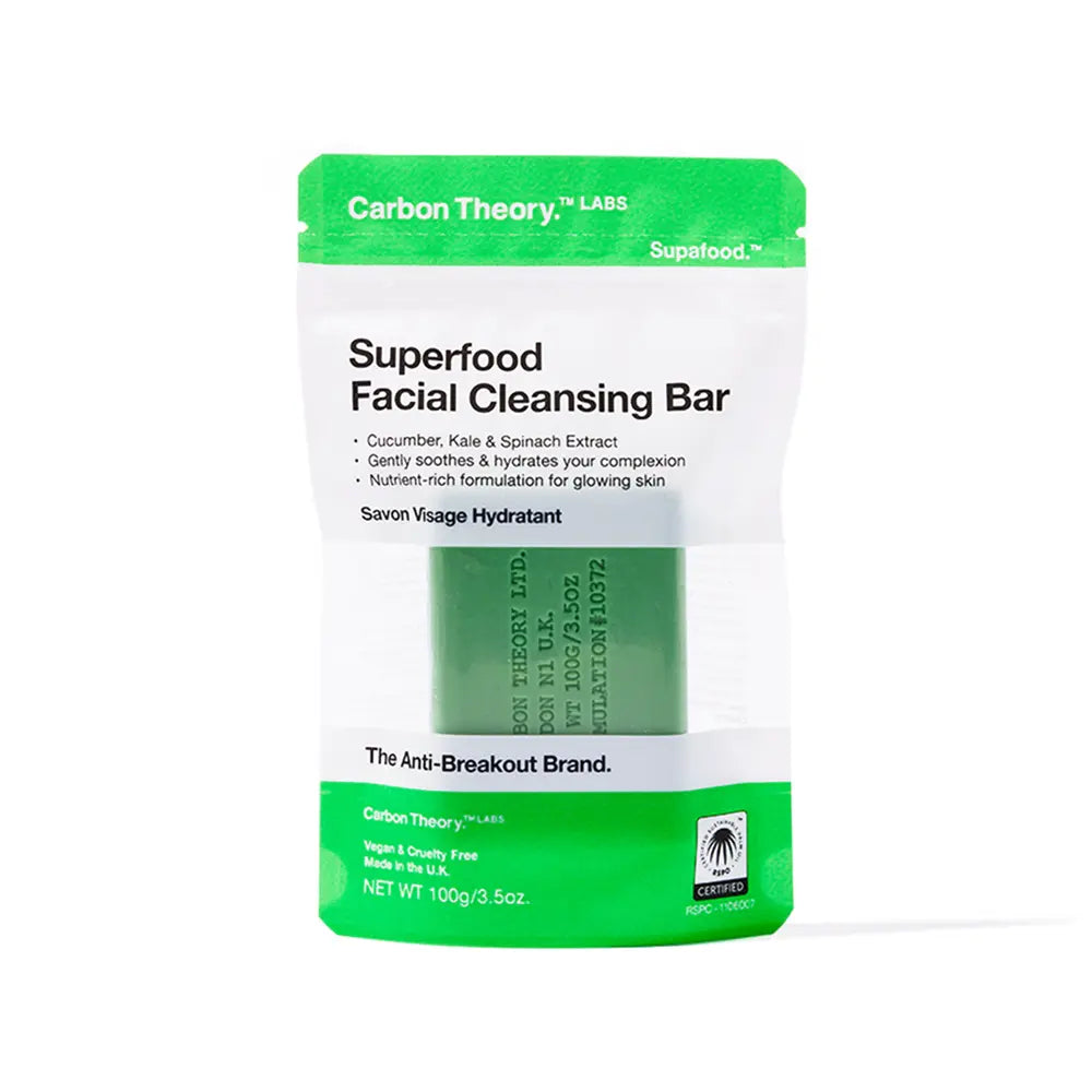 Carbon Theory Superfood Facial Cleansing Bar 100g